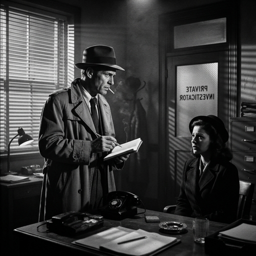 Scene from "Midnight Confession"